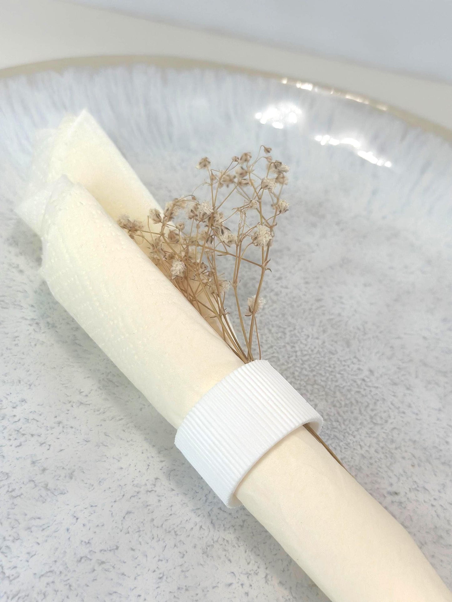 Napkin Ring Zig Zag